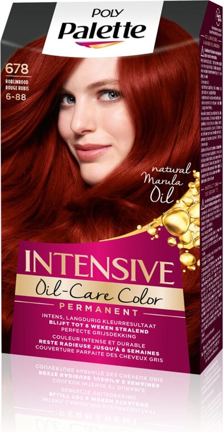 Schwarzkopf Poly Palette - Haarverf - 678 - Robijnrood - 6-88 - 115ml
