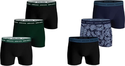Björn Borg - 6 Pack - Cotton Stretch Boxers - Heren - Maat L