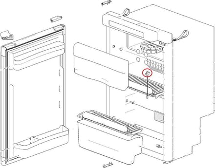 Thetford Sensor Houder Koelkast