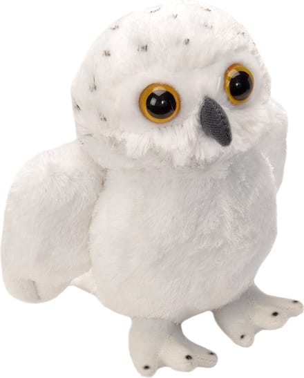 Wild Republic Pluche sneeuwuil knuffel - 18 cm - uil knuffeldier
