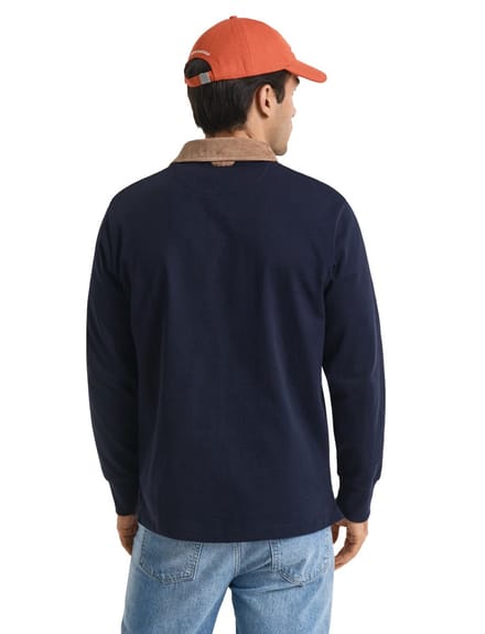 Gant trui donkerblauw