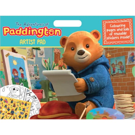 Paddington Kleurplaten & Stickers Artist Pad