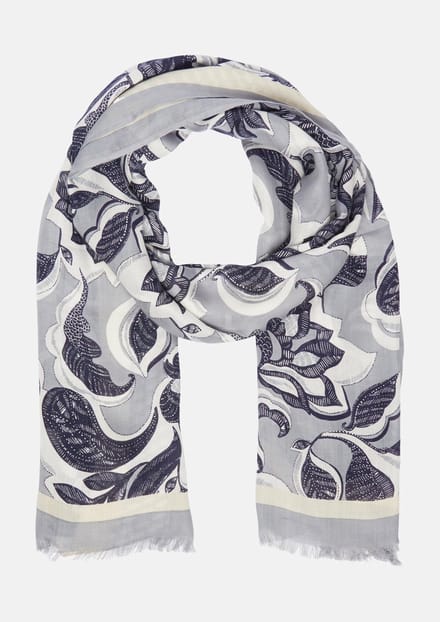Elegante Dames Zachte Twill Sjaal COMMA