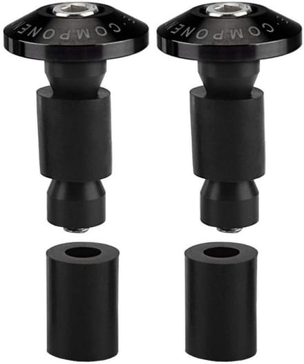 Store_7 - Stuur Plug - Motorfiets Stuur Eindpluggen - Zwart - End