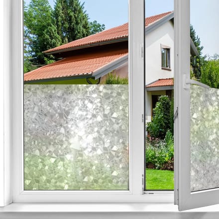 VLSelect® Raamfolie anti-inkijk - Isolerend - Zonwerend - Zelfplakkend