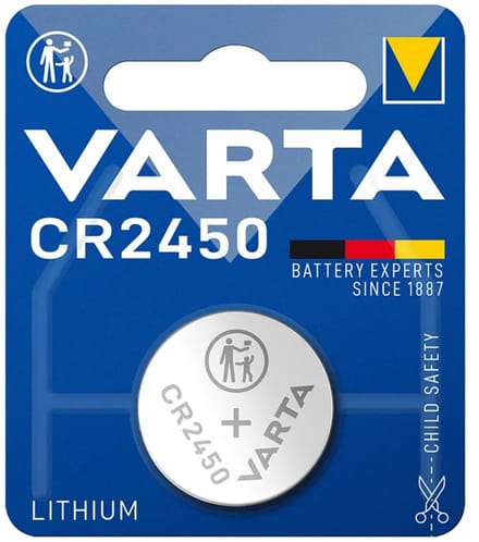 Varta Knoopcel Batterij CR2450 Lithium