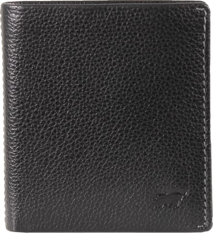 Braun Büffel Prato Portemonnee RFID-bescherming Leer 9 cm - Jongens - Staand formaat - schwarz