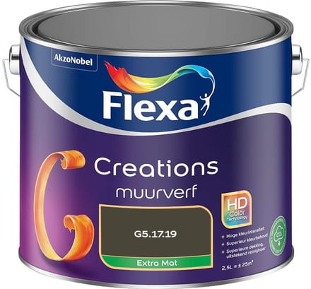 Flexa - Creations Muurverf Extra Mat - G5.17.19 - Mengverf - 2,5 L