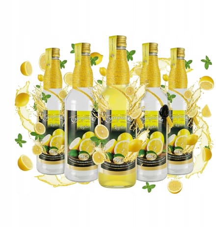 Bimberek Monopol Serie - Decoratieve Fles - Glas - 500ml - Ozdobny Sznurek