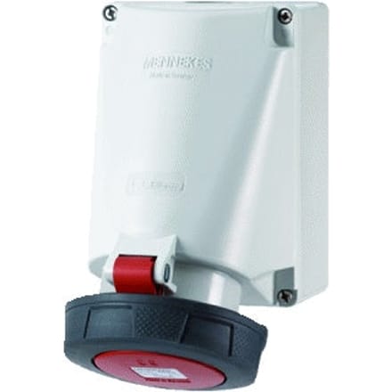 Mennekes Wall mounted recept. 63a5p6h400v ip67