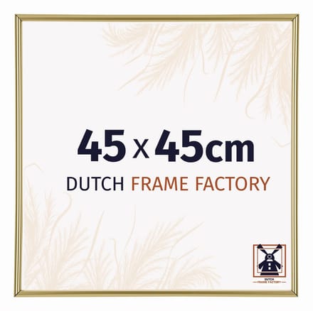 Fotolijst 45x45 cm - Kunststof - Goud - Angers