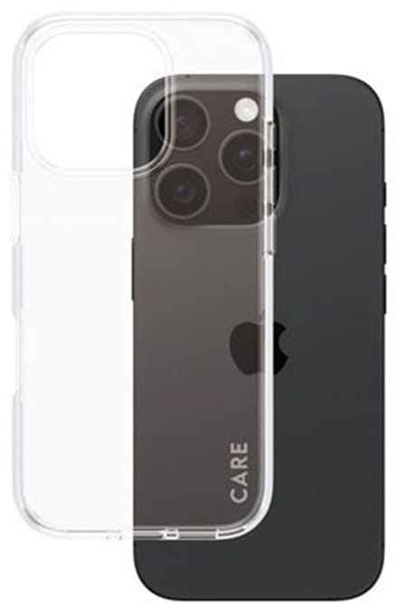 PanzerGlass, Hoesje Geschikt voor Apple iPhone 16 Pro Urban Combat Serie met Verhoogde Randen, Transparant