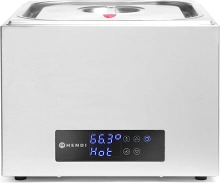 HENDI Sous vide systeem – GN 2/3 – 13L – Precisie thermostaat – RVS – 230V/400W
