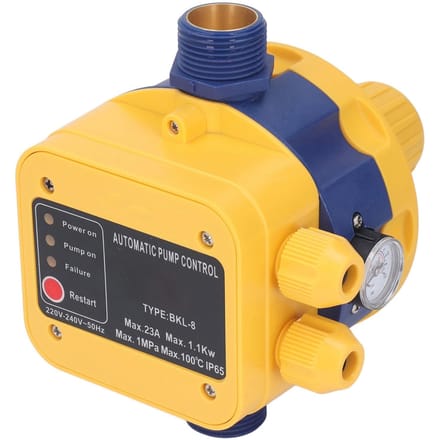 Automatische Waterpomp Controller Elektronische Drukschakelaar 145PSI Instelbare Tekortbeveiliging