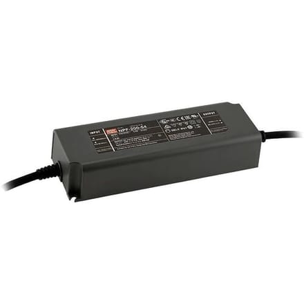 MW Mean Well LED-driver Constante spanning, Constante stroomsterkte 199.2 W 8.3 A Dimbaar 1 stuk(s)