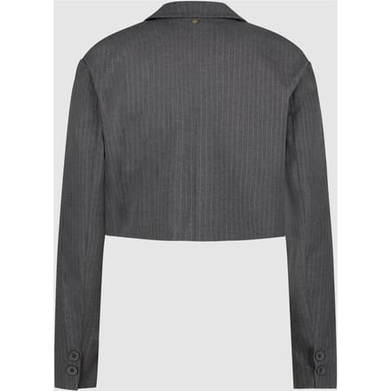 Circle of Trust Laura Blazer Dark Grey Stripe Taglia: M | Blazers Outlet | Donna | Grigio