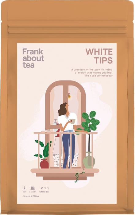 White Silver Tips - Witte thee