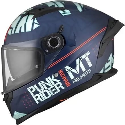 Volle motorhelm MT Helmets Braker SV Punk Rider C7