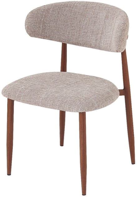 Reefs Interior Stoel Japandi Stijl - Walnoot Frame