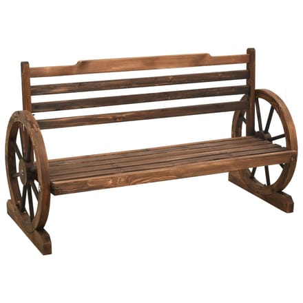 vidaXL - Tuinbank - 112 - cm - massief - vurenhout