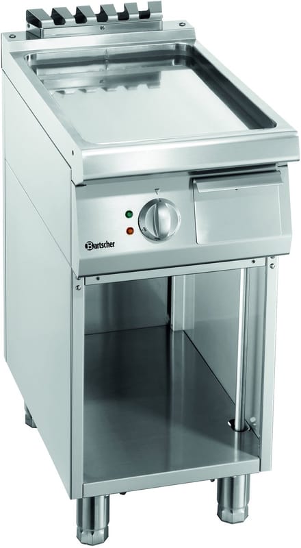Bartscher Bakplaat 700 B400 - Elektrisch - Glad - 5 kW - 400V - 400x700x850mm