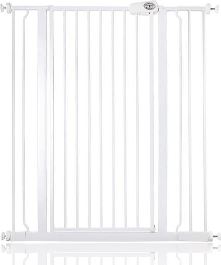 Bettacare Extra Hoog Metaal Veiligheidshek, 95.3cm - 102.9cm, Wit