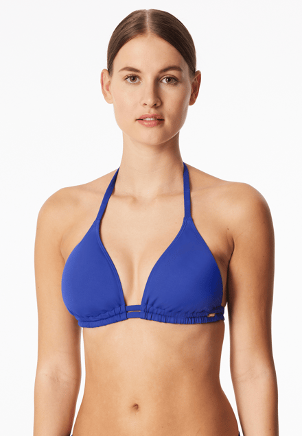 Driehoekige bikini-top royal - aquablauw 40