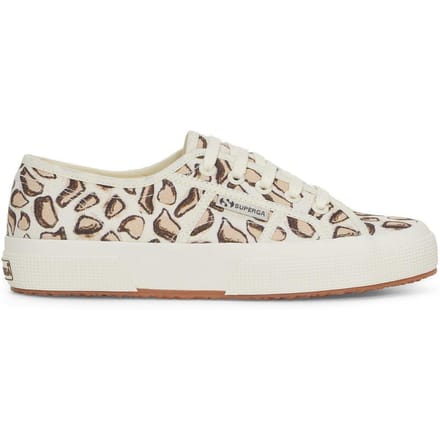 Superga Dames/Dames 2750 Giraffe Print Trainers (Beige Natuurlijk)