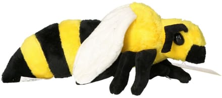 Cornelissen pluche wespen knuffel - van 20 cm - Insecten - dieren - knuffelbeesten