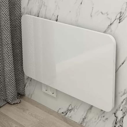 Wandklaptafel - Werkplank - Ruimte Besparen - Inklapbaar Ontwerp - 70x40cm - Wit
