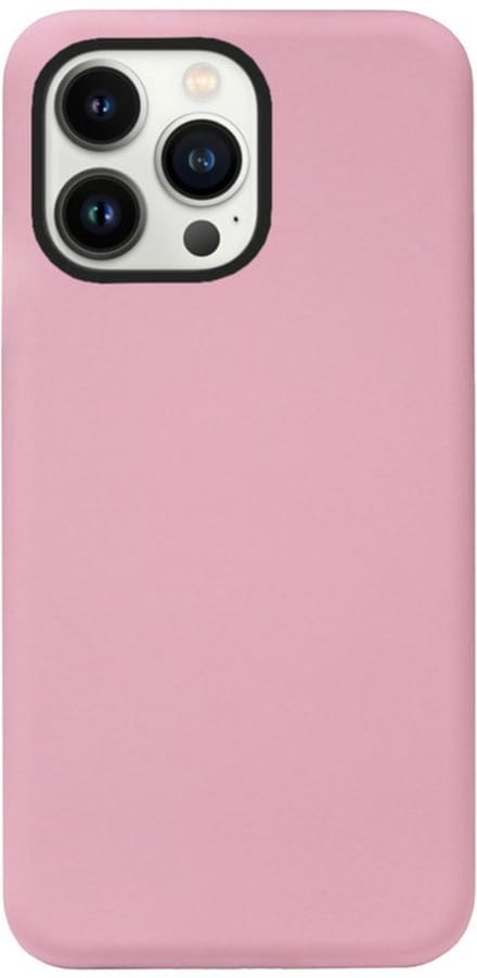 ADEL Siliconen Back Cover Softcase Hoesje Geschikt voor iPhone 14 Pro Max - Roze