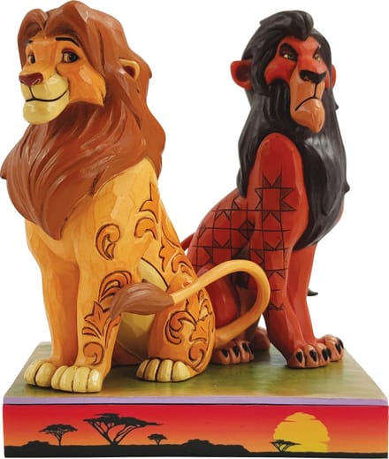 Disney Traditions Simba & Scar Proud & Petulant