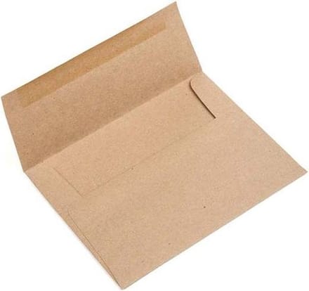 Enveloppen Bruin 14,6x11,1cm (50 stuks)