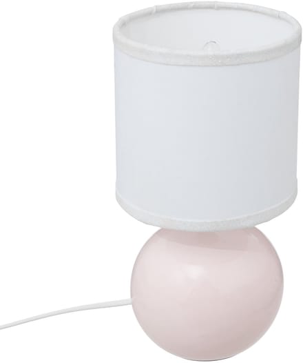 Keramische kinderlamp met stoffen lampenkap TIMÉO