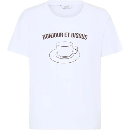 b.young - BYSOBBE FRONT PRINT TSHIRT - Dames - T-shirts