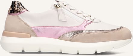 Hassia Bordeau Sneakers - Suède - Dames - Wit - Maat 42