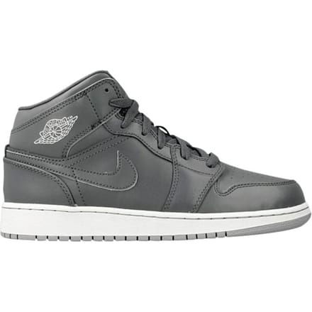 Air Jordan 1 Retro Mid GS Cool Grey Wolf Grey Kinder Sneakers Wolf-Grey-White 554725-031 38 gray