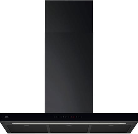 AEG 8000 AuroraTech - Schouwafzuigkap met Hob2Hood 90 cm Zwart GB87D91CB