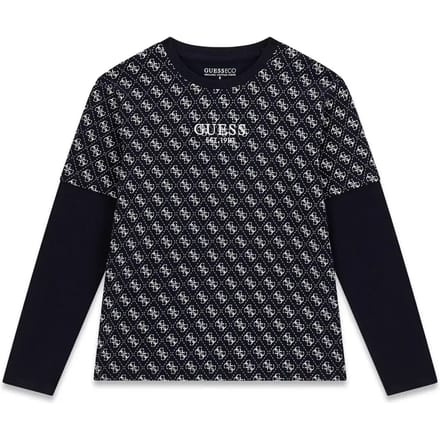 Kinder-T-shirt met lange mouwen Guess