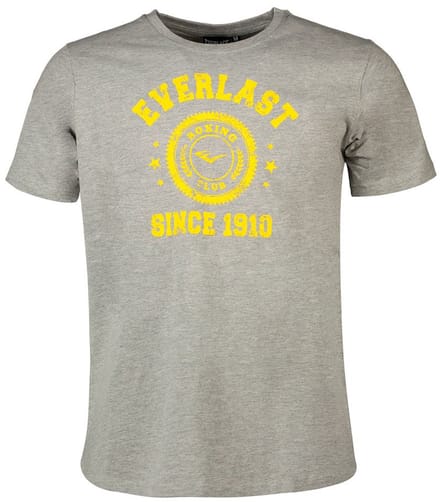Everlast Horton T-shirt Met Korte Mouwen Grijs L Man