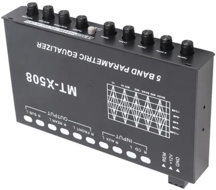 Dailygoody - Auto Grafische Equalizer - Verstelbare 5-banden Eq