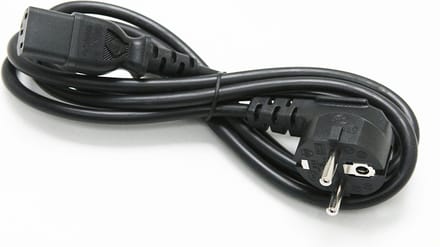 Hoge kwaliteit 3 ​​Prong Style EU notebook netsnoer