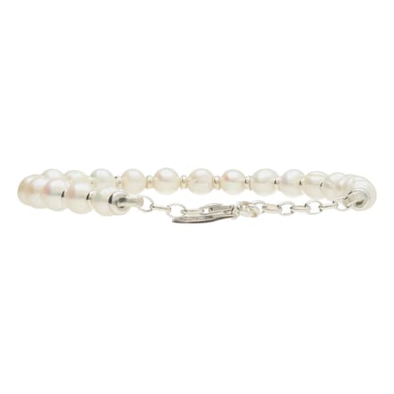 Bela Donaco - Armband Supreme Classic B6 – Parels – Sterling Zilver