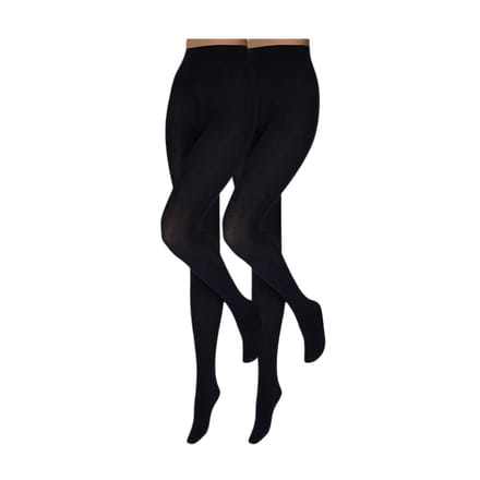 Sarlini - Dames effen - Modal panty - 2-Pak - Marine Blauw / S/M
