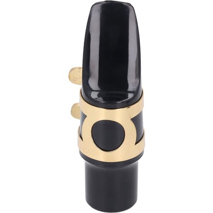 Kit Bec Saxophone Alto Structure ABS Clip Métal 2.5 Anche Kit Bec Sax black