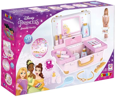 Smoby Disney Princess beautycase met accessoires - speelgoedkoffer 13-delig.