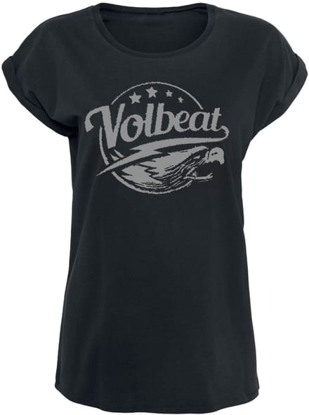 Volbeat T-shirt - Eagle - S tot XXL - voor Vrouwen - zwart