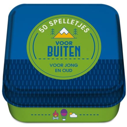 50 Spelletjes Voor Buiten - ImageBooks Factory