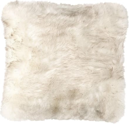 LIGNE PURE Feel Kussen - Wit Nepbont - 70x70