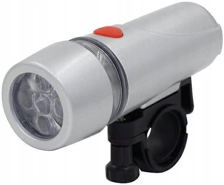 Fietslamp Voorzijde 5x LED Waterdicht met Zijlicht